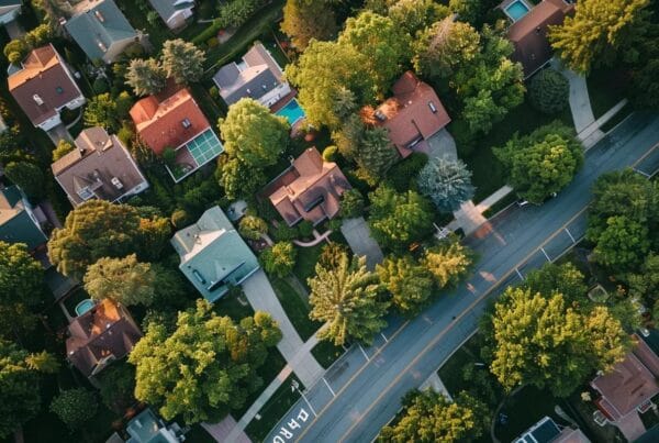 homes with road or trees no text no lettering